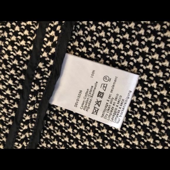 Gerard Darel Black and White Tweed Blazer - Picture 6 of 7